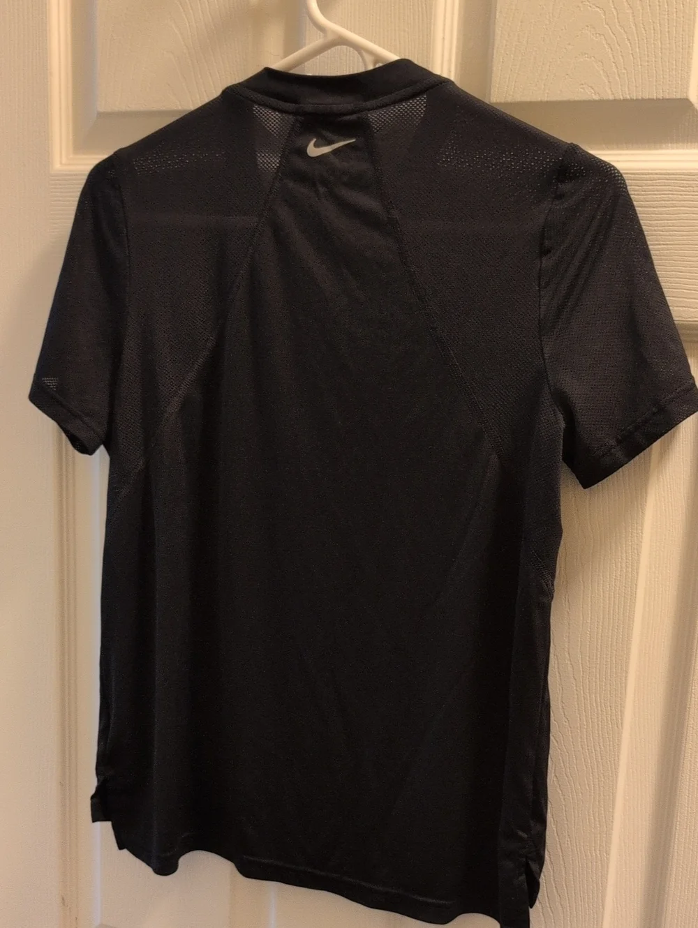 Nike Running Girl's Dri-FIT Short Sleeve Training Shirt - Black